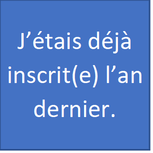 Réinscription